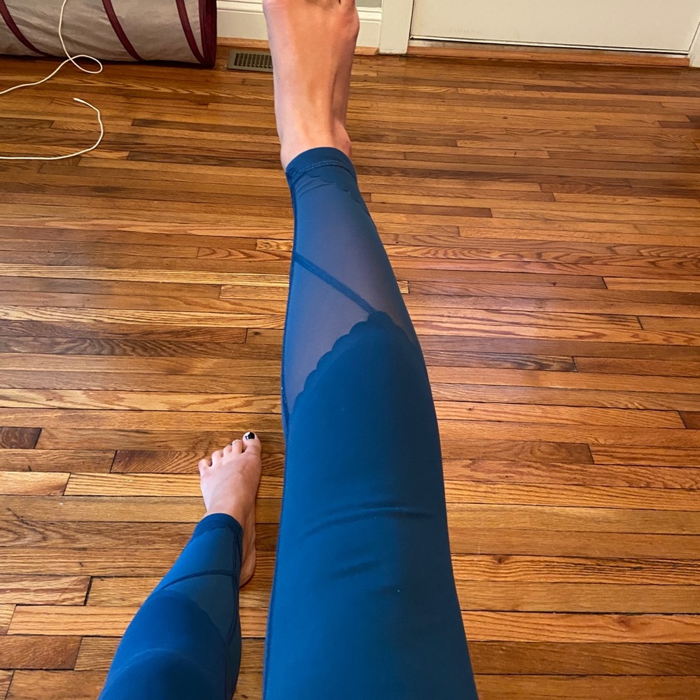 Mesh Scallop Legging Victoria’s Secret